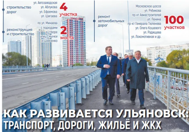 Мэрия Ульяновска подвела итоги развития города за пять лет