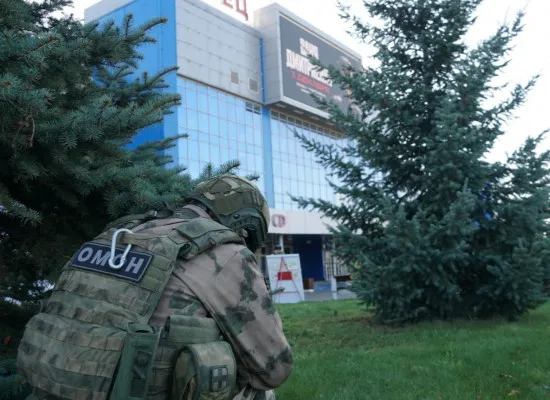В «Волга-Спорт-Арене» прошли антитеррористические учения силовиков