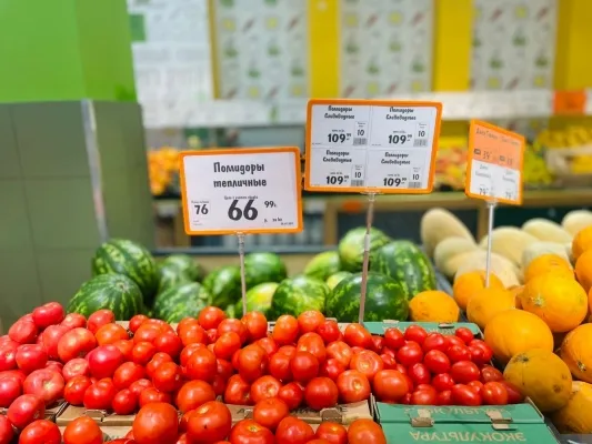 Продукты в Ульяновской области подорожали на 1,65% с начала года